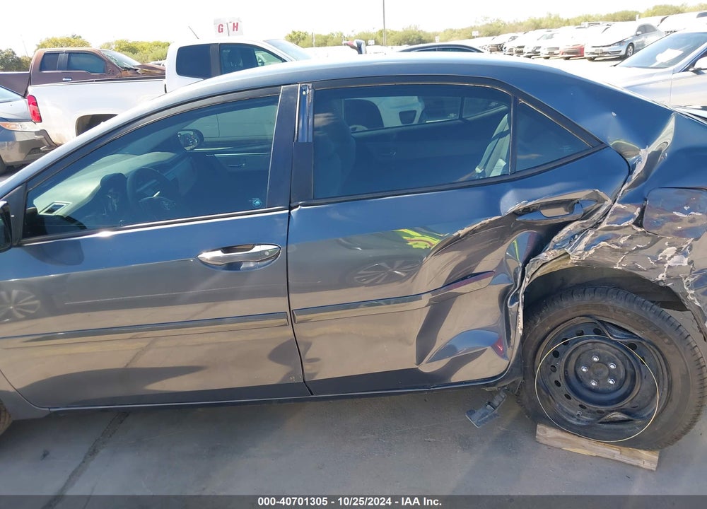 2016 TOYOTA COROLLA LE VIN: 5YFBURHE3GP438089