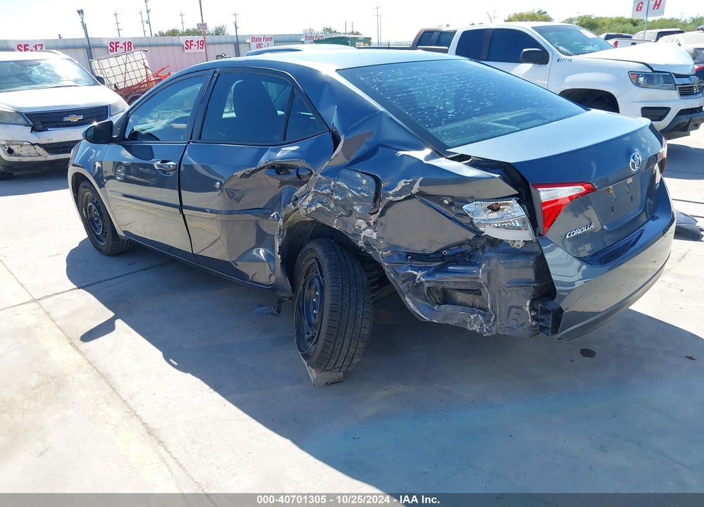 2016 TOYOTA COROLLA LE VIN: 5YFBURHE3GP438089