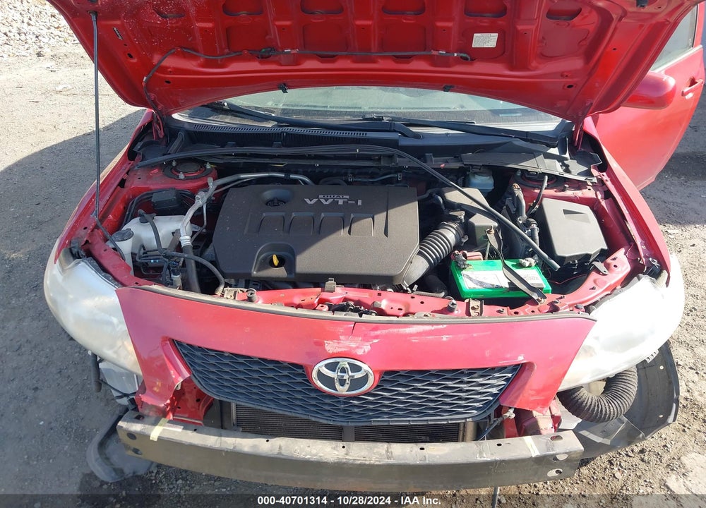 2009 TOYOTA COROLLA LE VIN: JTDBL40E19J015634