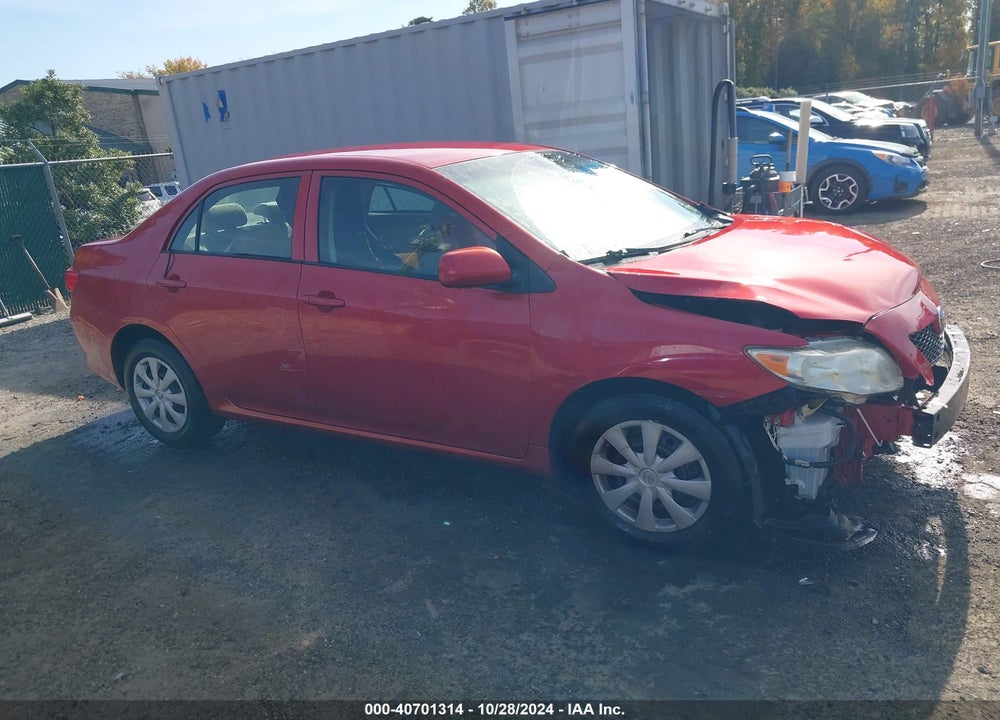 2009 TOYOTA COROLLA LE VIN: JTDBL40E19J015634