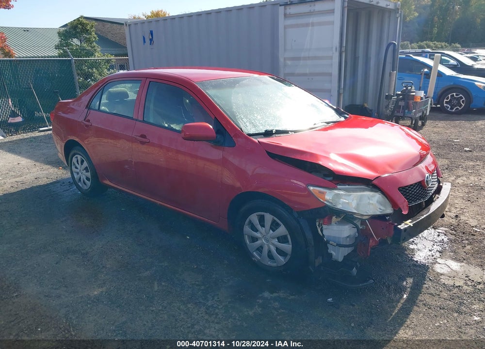 2009 TOYOTA COROLLA LE VIN: JTDBL40E19J015634
