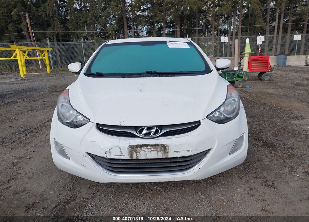 2013 HYUNDAI ELANTRA GLS VIN: 5NPDH4AE4DH452991