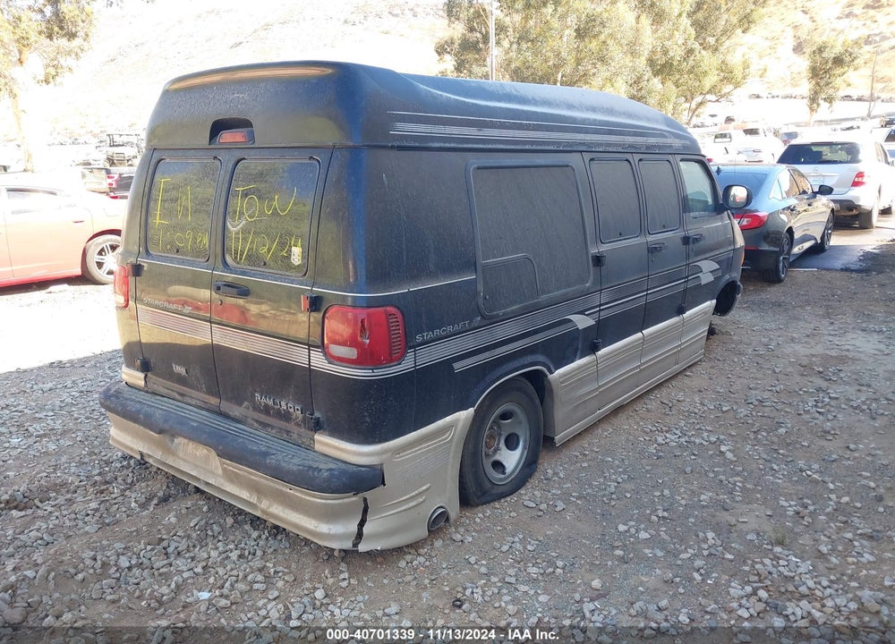 2000 DODGE RAM VAN 1500 CONVERSION VIN: 2B6HB11YXYK162983