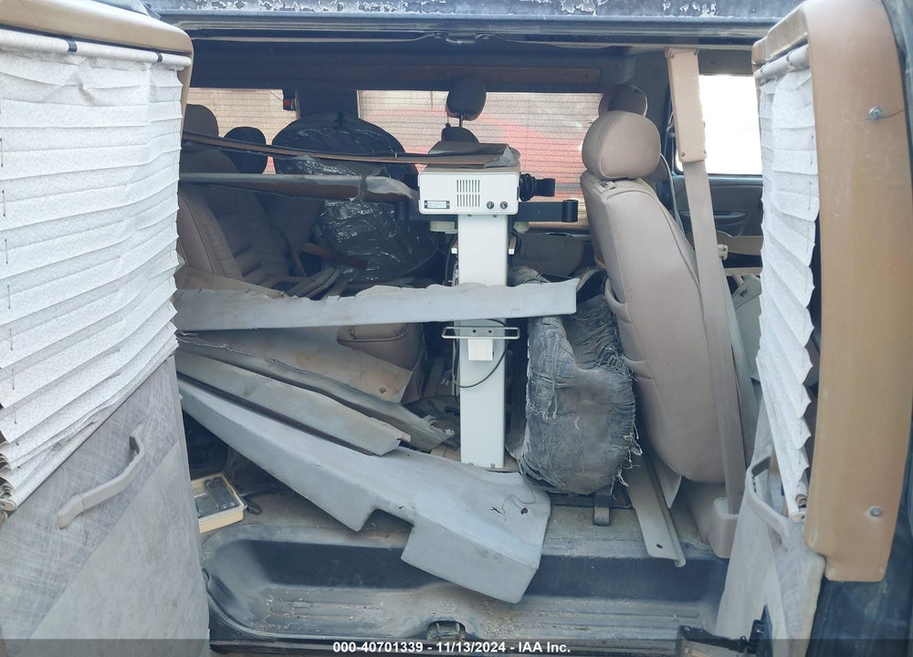 2000 DODGE RAM VAN 1500 CONVERSION VIN: 2B6HB11YXYK162983