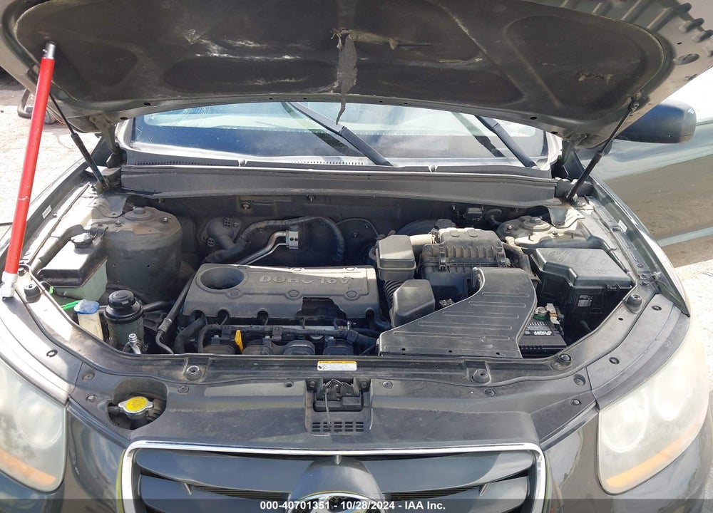 2010 HYUNDAI SANTA FE GLS VIN: 5NMSG3AB7AH345212