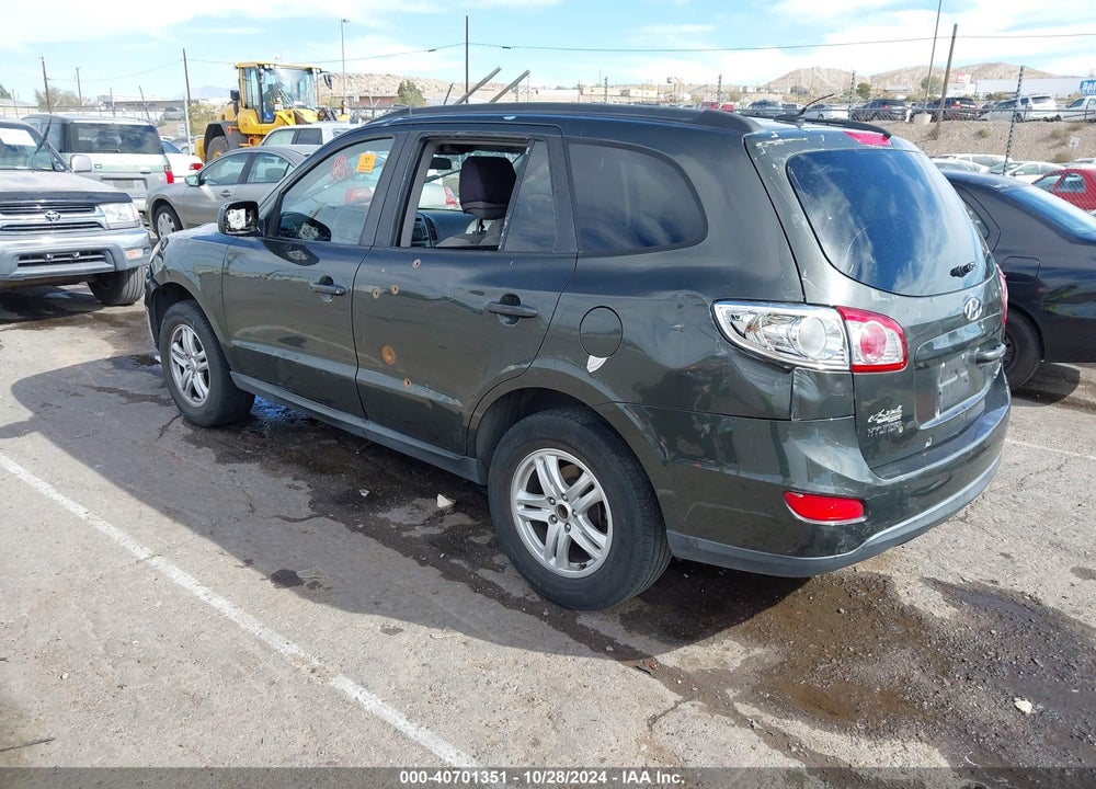 2010 HYUNDAI SANTA FE GLS VIN: 5NMSG3AB7AH345212