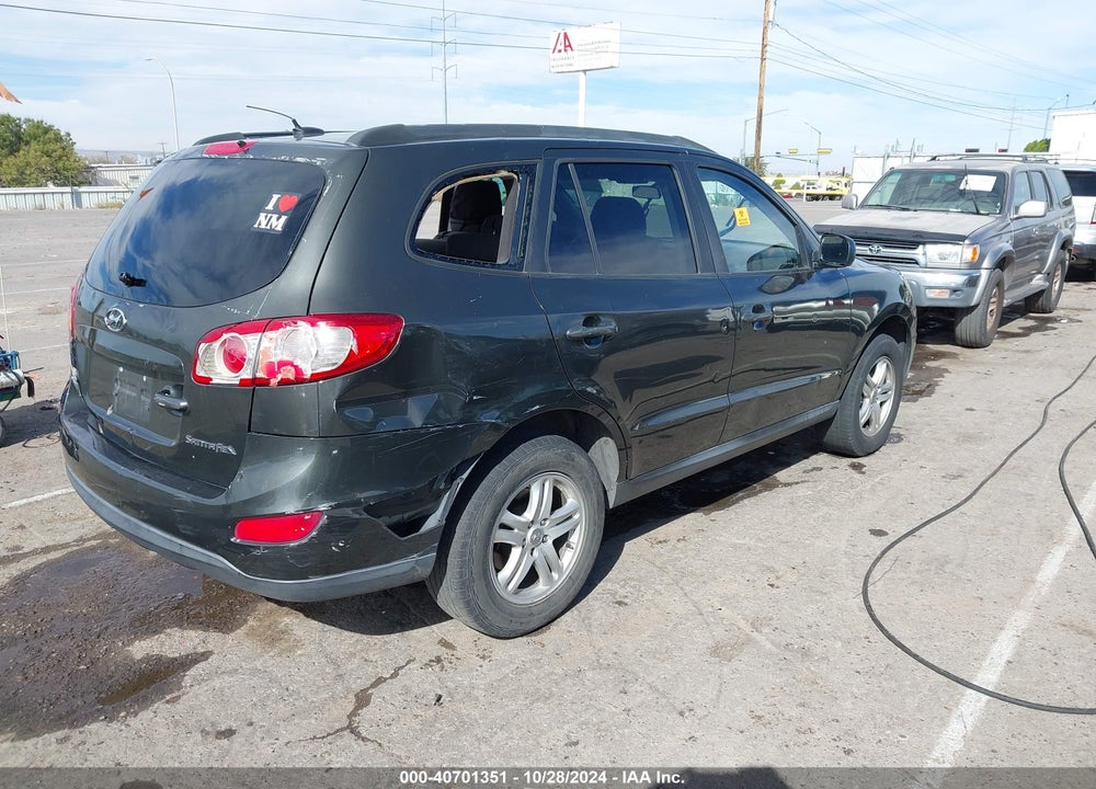 2010 HYUNDAI SANTA FE GLS VIN: 5NMSG3AB7AH345212