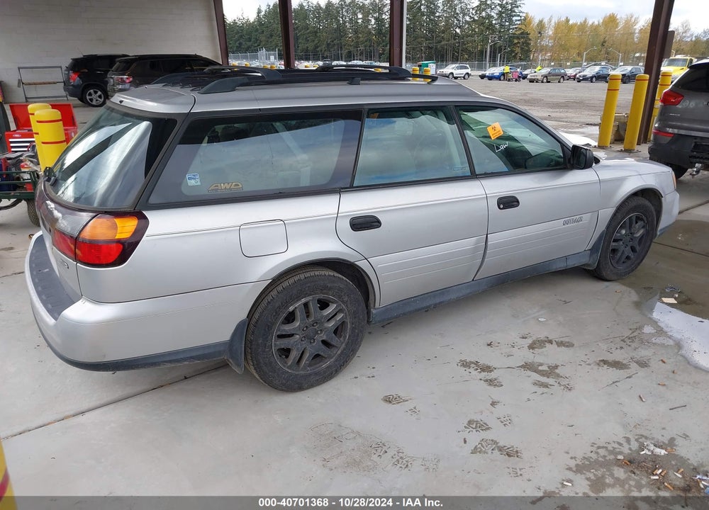 2004 SUBARU OUTBACK VIN: 4S3BH675847610747