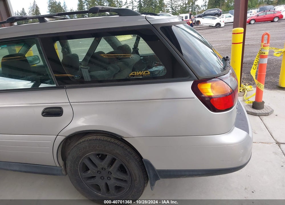 2004 SUBARU OUTBACK VIN: 4S3BH675847610747