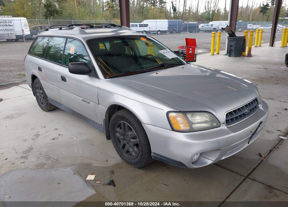 2004 SUBARU OUTBACK VIN: 4S3BH675847610747