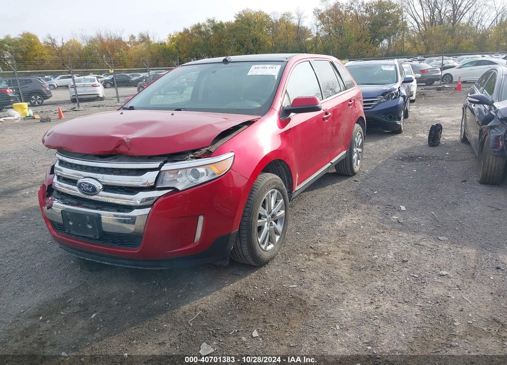 2012 FORD EDGE LIMITED VIN: 2FMDK3KC4CBA52380