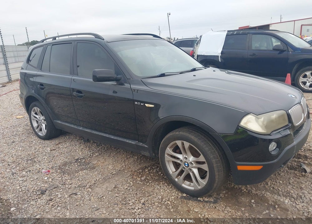 2007 BMW X3 3.0SI VIN: WBXPC93437WF06072