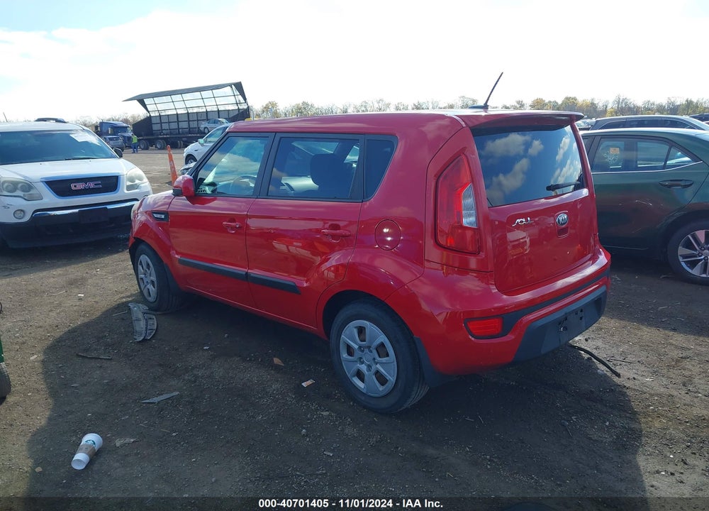 2013 KIA SOUL VIN: KNDJT2A57D7575274