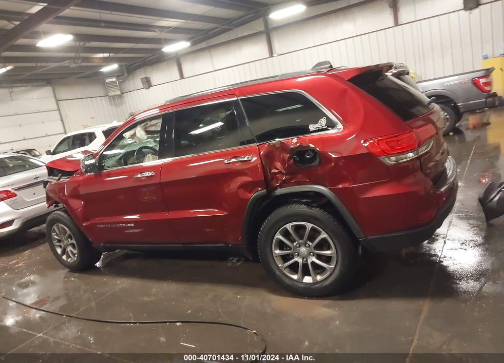 2014 JEEP GRAND CHEROKEE LIMITED VIN: 1C4RJFBGXEC253804