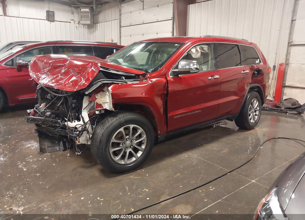 2014 JEEP GRAND CHEROKEE LIMITED VIN: 1C4RJFBGXEC253804