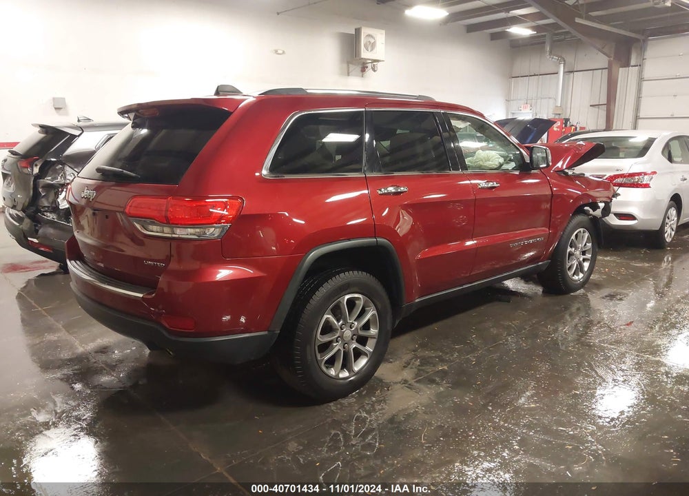 2014 JEEP GRAND CHEROKEE LIMITED VIN: 1C4RJFBGXEC253804