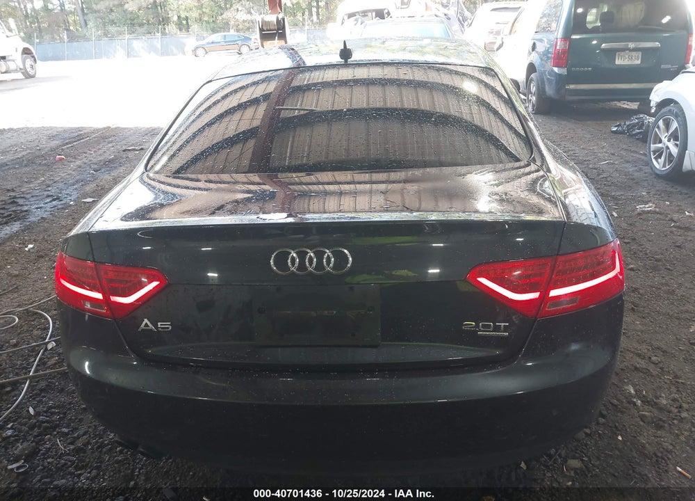 2013 AUDI A5 2.0T PREMIUM VIN: WAULFAFR6DA001738