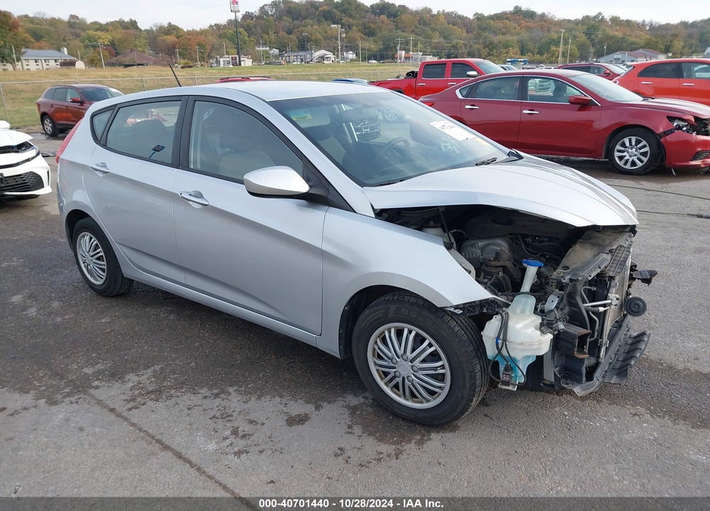 2012 HYUNDAI ACCENT GS VIN: KMHCT5AE9CU022504