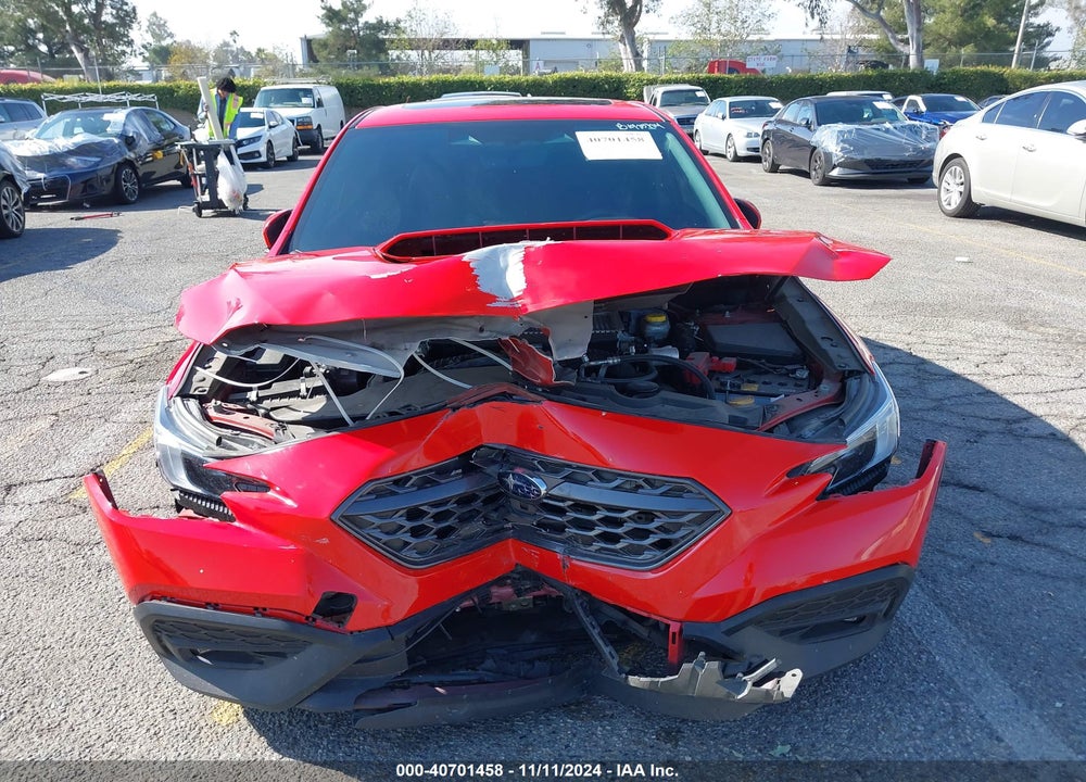 2022 SUBARU WRX GT VIN: JF1VBAU61N8028859