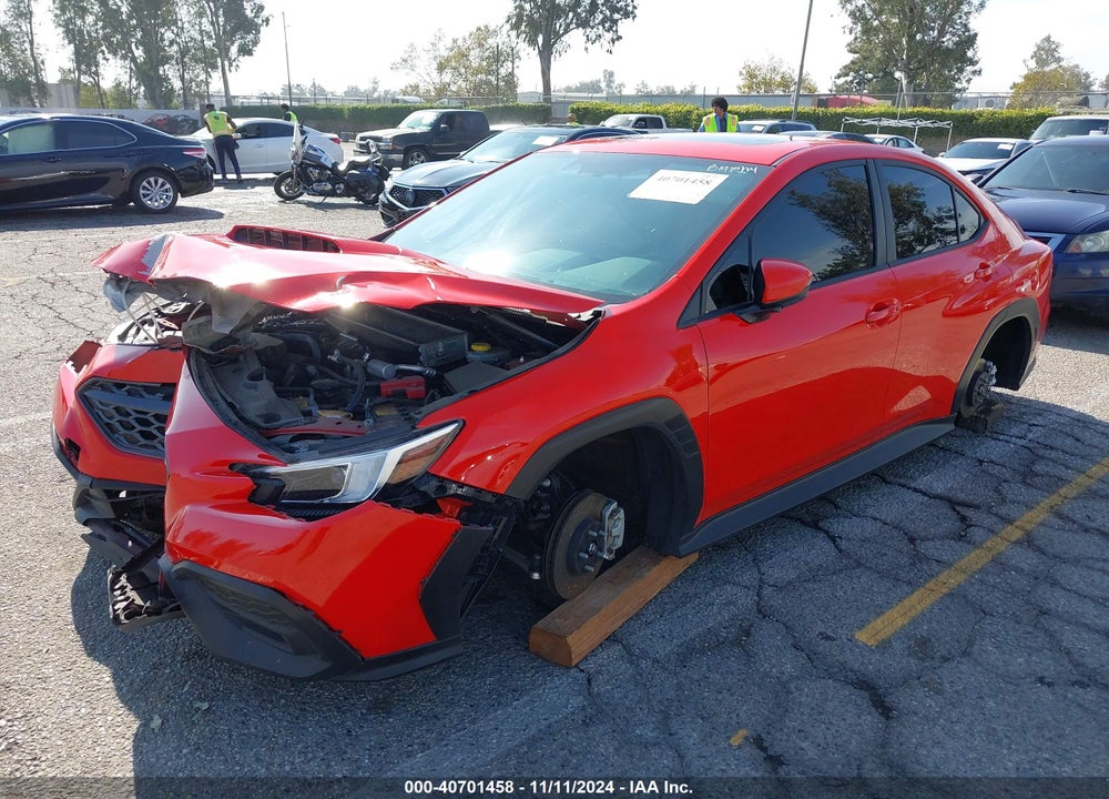 2022 SUBARU WRX GT VIN: JF1VBAU61N8028859