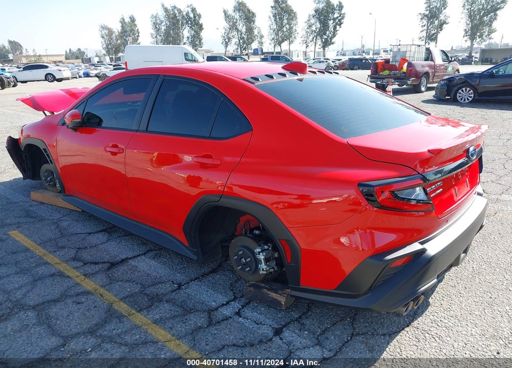 2022 SUBARU WRX GT VIN: JF1VBAU61N8028859