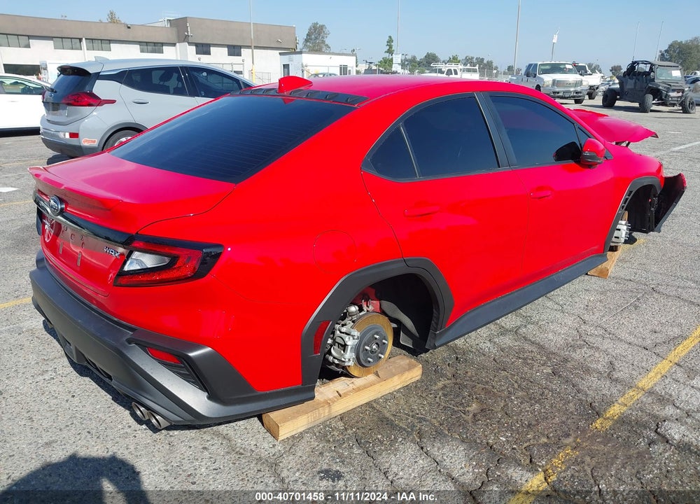 2022 SUBARU WRX GT VIN: JF1VBAU61N8028859