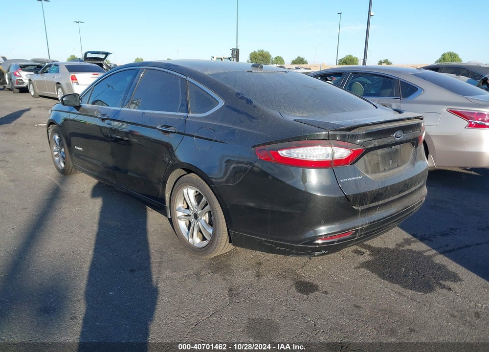 2015 FORD FUSION HYBRID TITANIUM VIN: 3FA6P0RU1FR225814