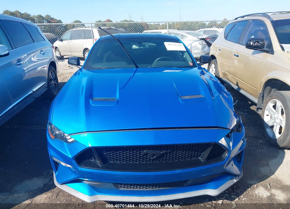 2019 FORD MUSTANG GT VIN: 1FA6P8CF3K5166450
