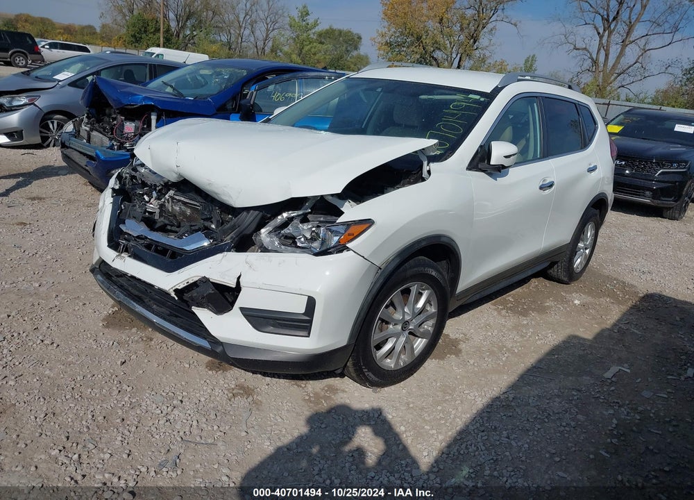 2017 NISSAN ROGUE SV VIN: KNMAT2MT8HP589314