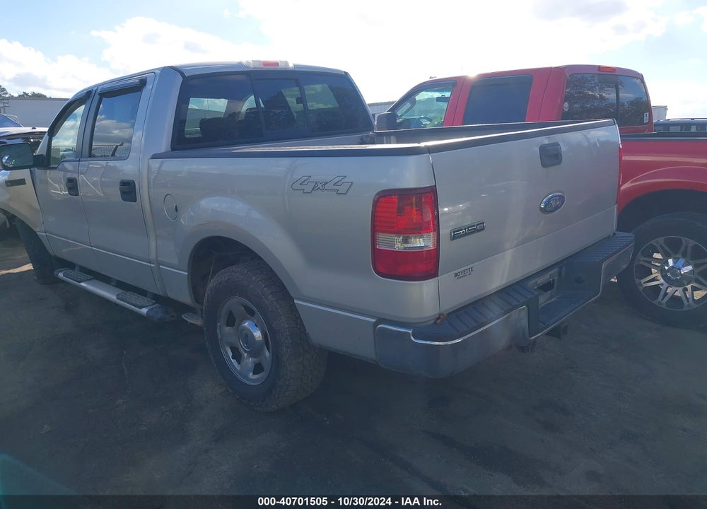 2008 FORD F-150 VIN: 1FTPW14V38FA43605