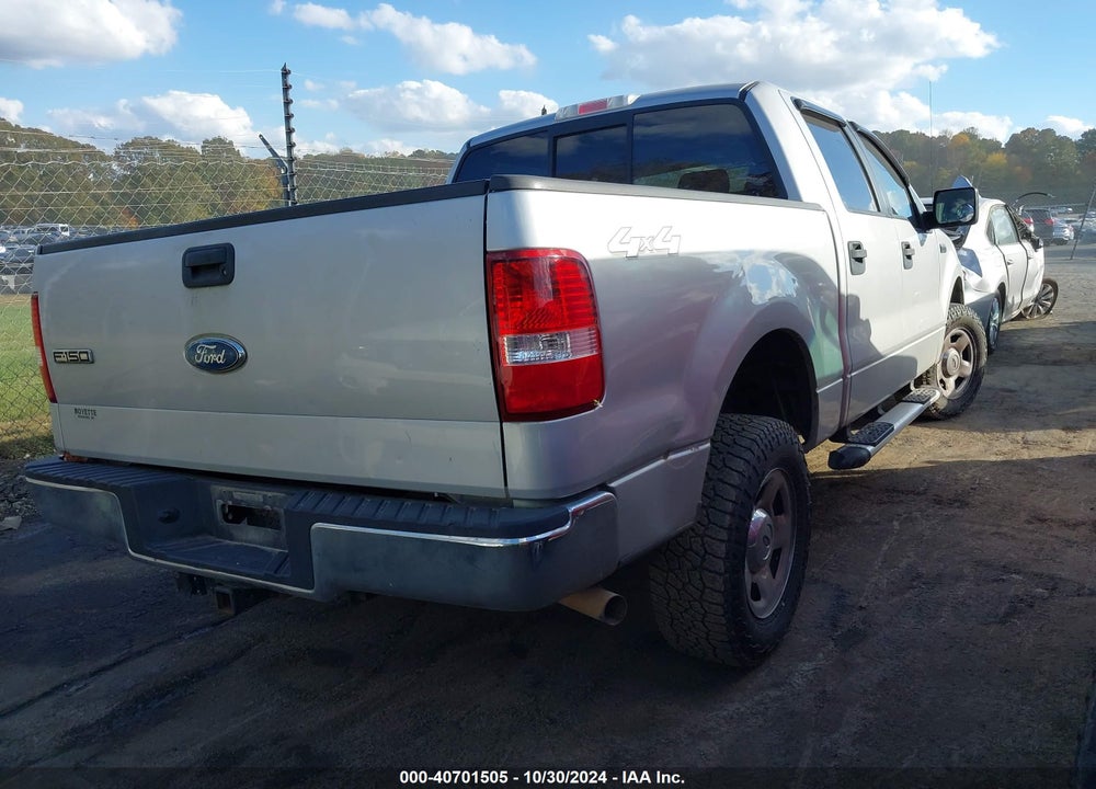 2008 FORD F-150 VIN: 1FTPW14V38FA43605