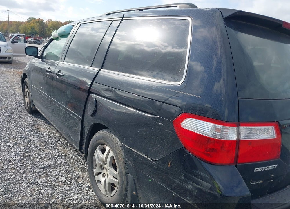 2007 HONDA ODYSSEY EX-L VIN: 5FNRL38657B090346