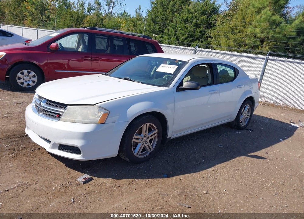 2014 DODGE AVENGER SE VIN: 1C3CDZAG4EN218295