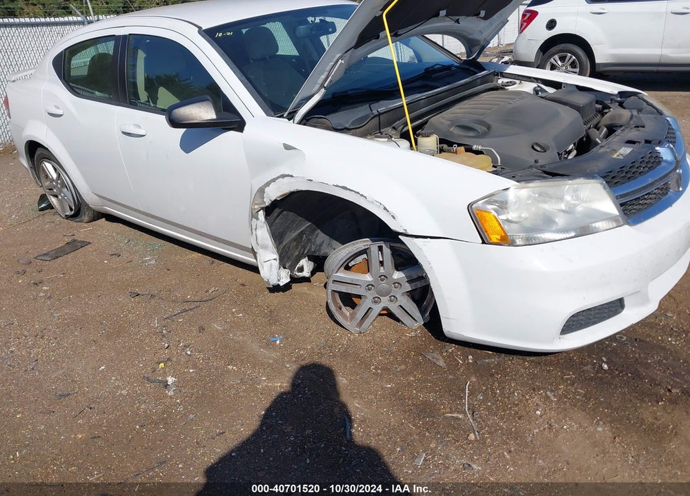 2014 DODGE AVENGER SE VIN: 1C3CDZAG4EN218295