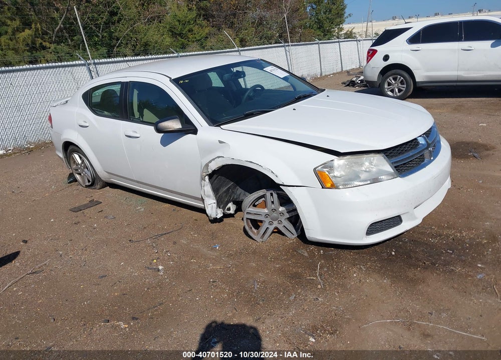 2014 DODGE AVENGER SE VIN: 1C3CDZAG4EN218295