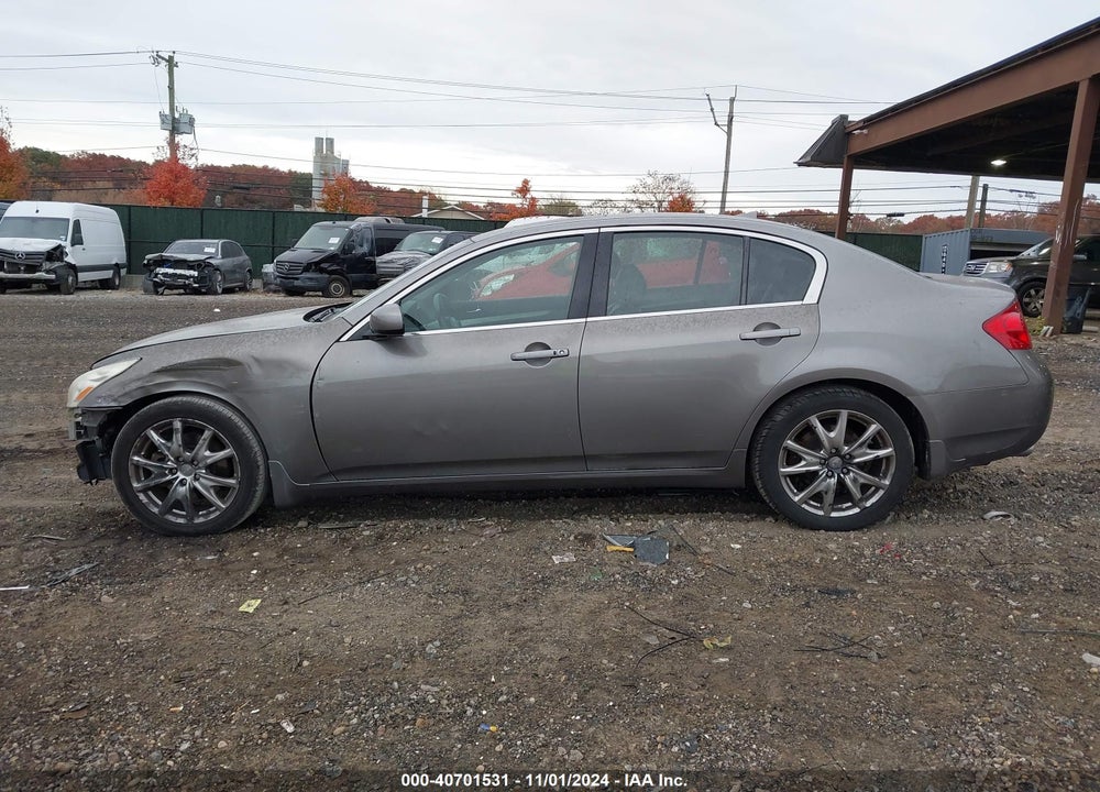 2008 INFINITI G35X VIN: JNKBV61FX8M250509