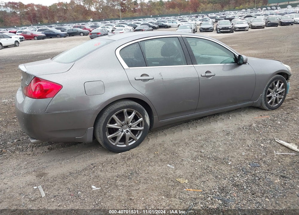 2008 INFINITI G35X VIN: JNKBV61FX8M250509