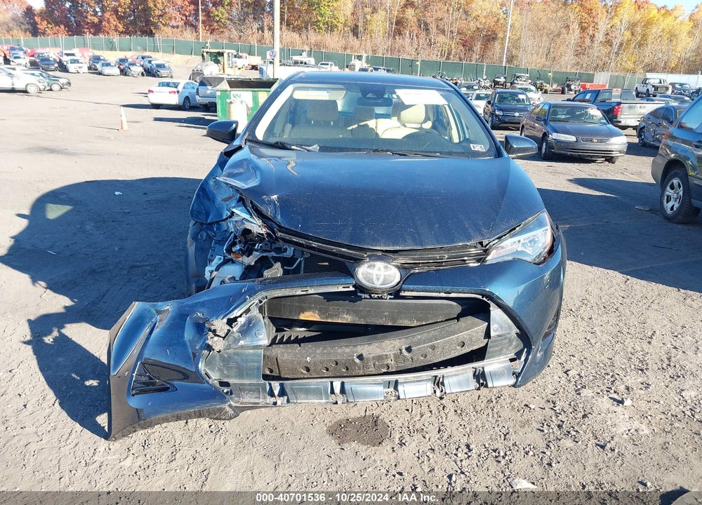 2018 TOYOTA COROLLA LE VIN: 2T1BURHE8JC104230