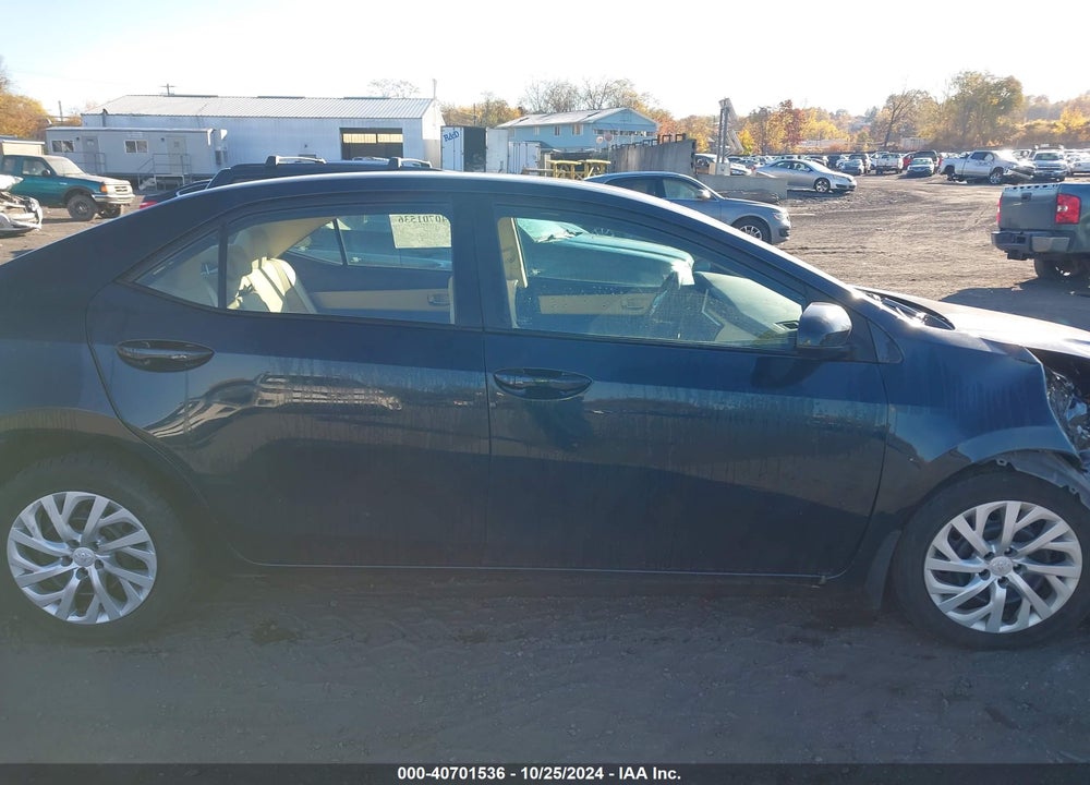 2018 TOYOTA COROLLA LE VIN: 2T1BURHE8JC104230