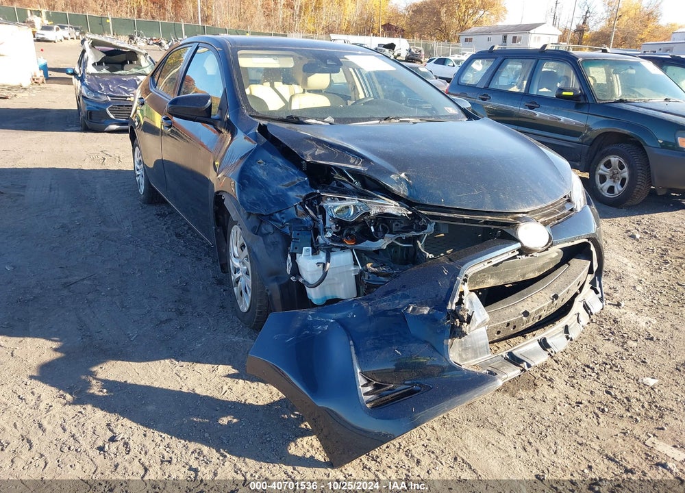 2018 TOYOTA COROLLA LE VIN: 2T1BURHE8JC104230