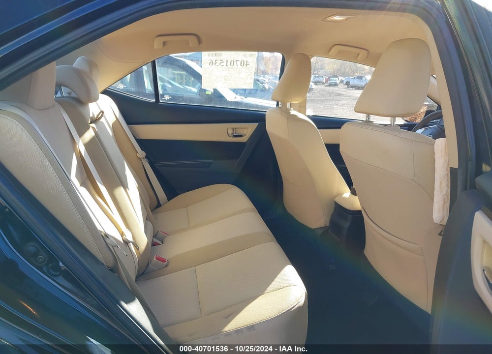 2018 TOYOTA COROLLA LE VIN: 2T1BURHE8JC104230
