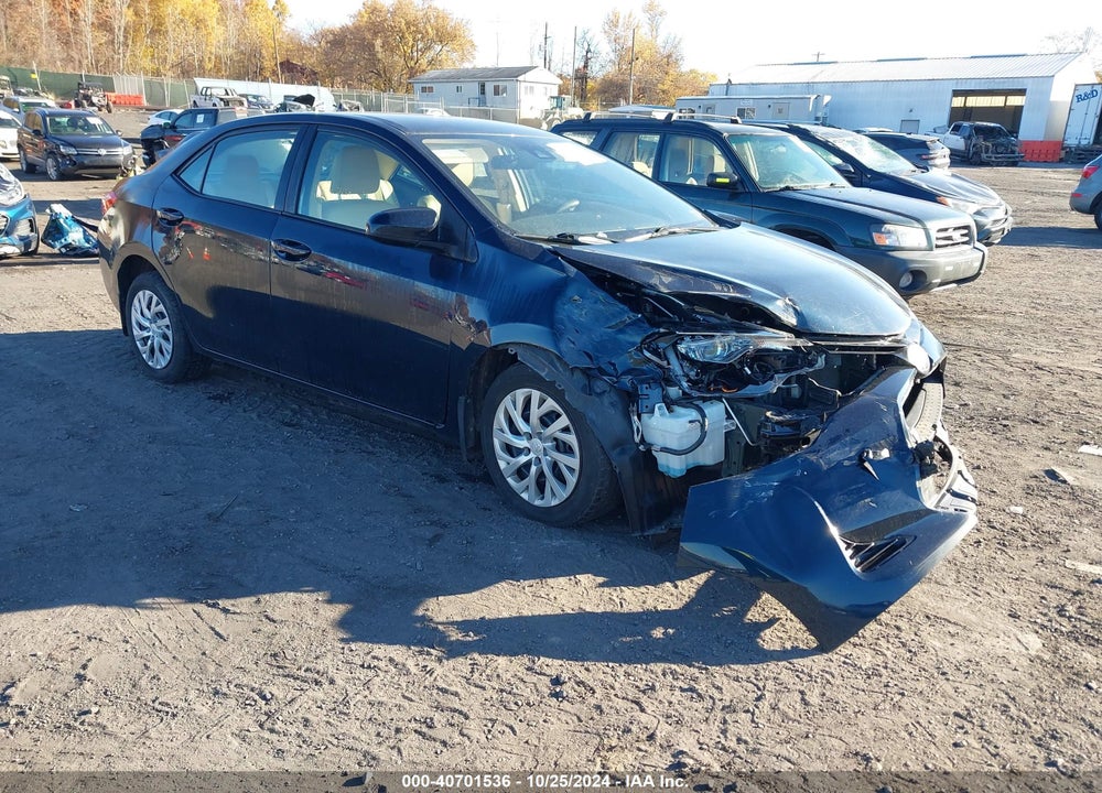 2018 TOYOTA COROLLA LE VIN: 2T1BURHE8JC104230