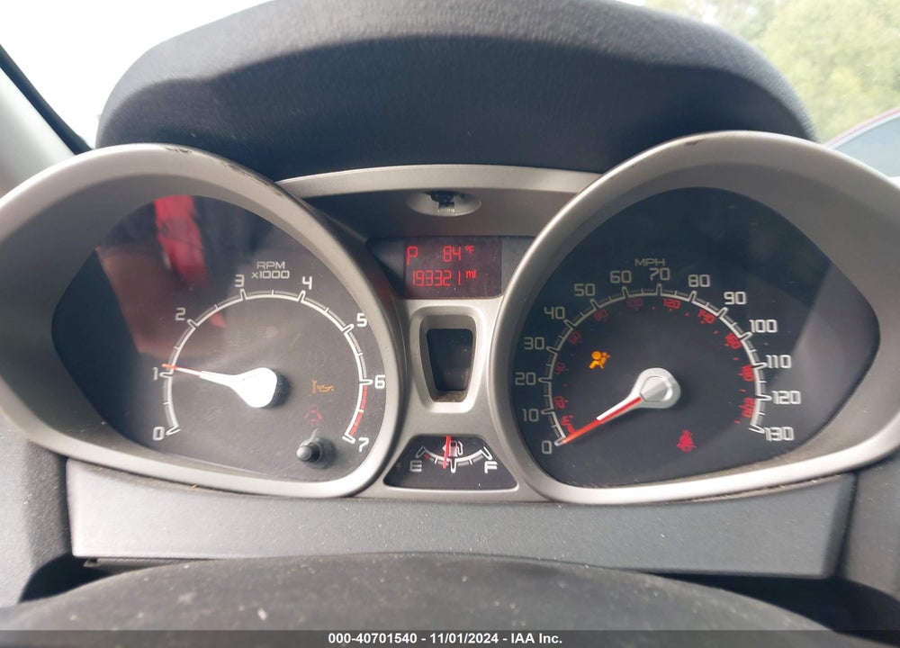 2012 FORD FIESTA SES VIN: 3FADP4FJ0CM177062