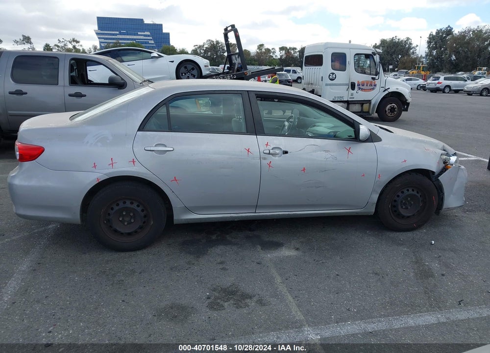 2011 TOYOTA COROLLA LE VIN: 2T1BU4EEXBC750667