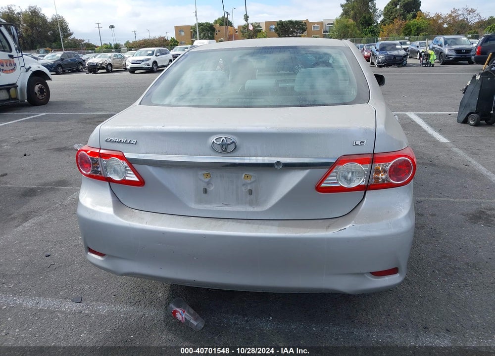 2011 TOYOTA COROLLA LE VIN: 2T1BU4EEXBC750667
