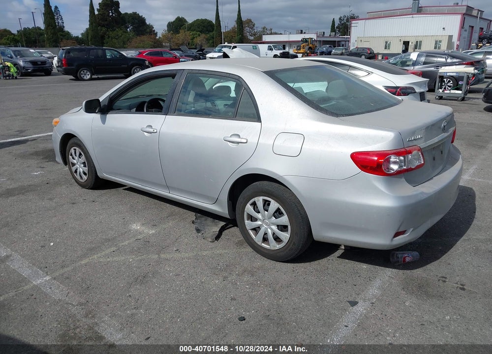 2011 TOYOTA COROLLA LE VIN: 2T1BU4EEXBC750667