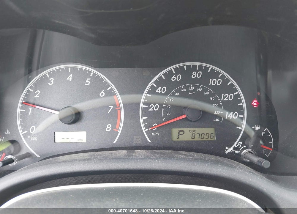2011 TOYOTA COROLLA LE VIN: 2T1BU4EEXBC750667