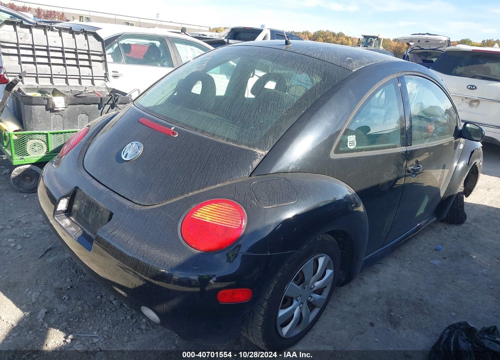2001 VOLKSWAGEN NEW BEETLE GL VIN: 3VWBS21C91M433299