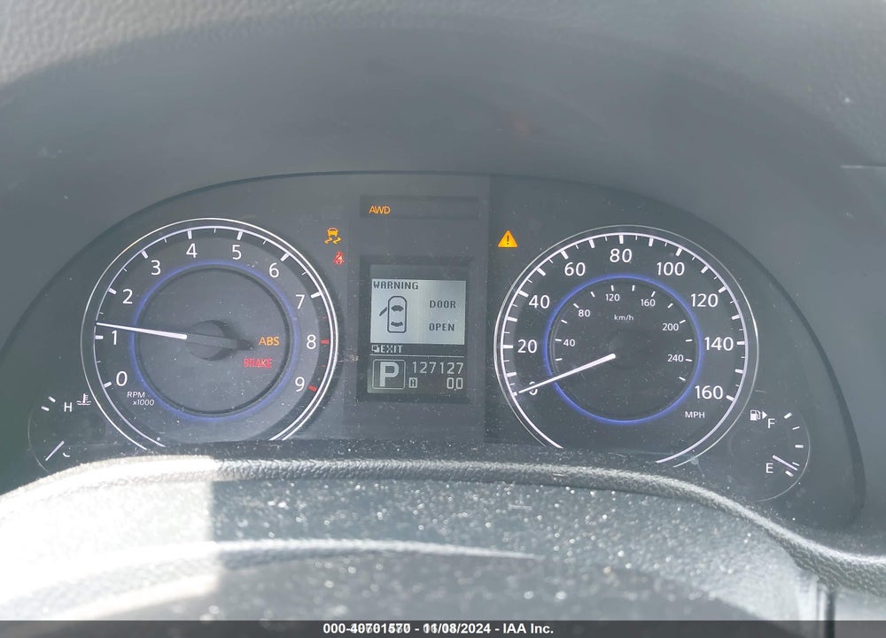 2013 INFINITI G37X VIN: JN1CV6AR7DM750852