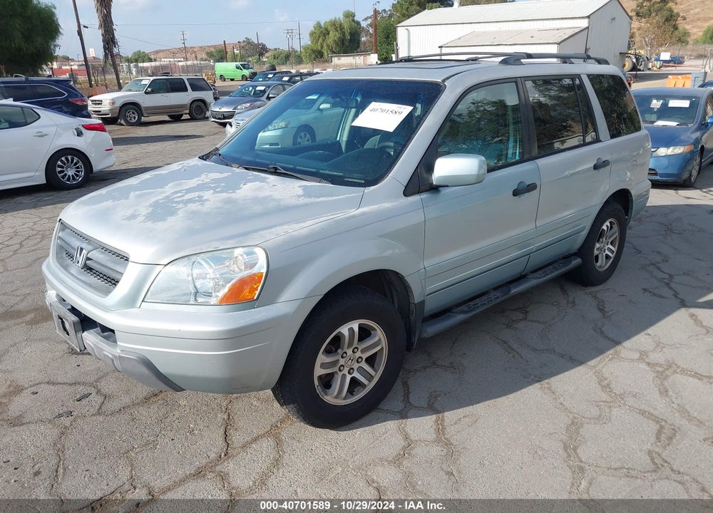 2003 HONDA PILOT EX VIN: 2HKYF18423H526717